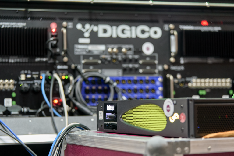 Fourier Audio transform.engine vor DiGiCo Quantum 8