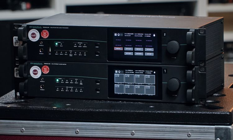 DirectOut PRODIGY.MP und MX Geräte auf einem AUDIObrelloX-Case